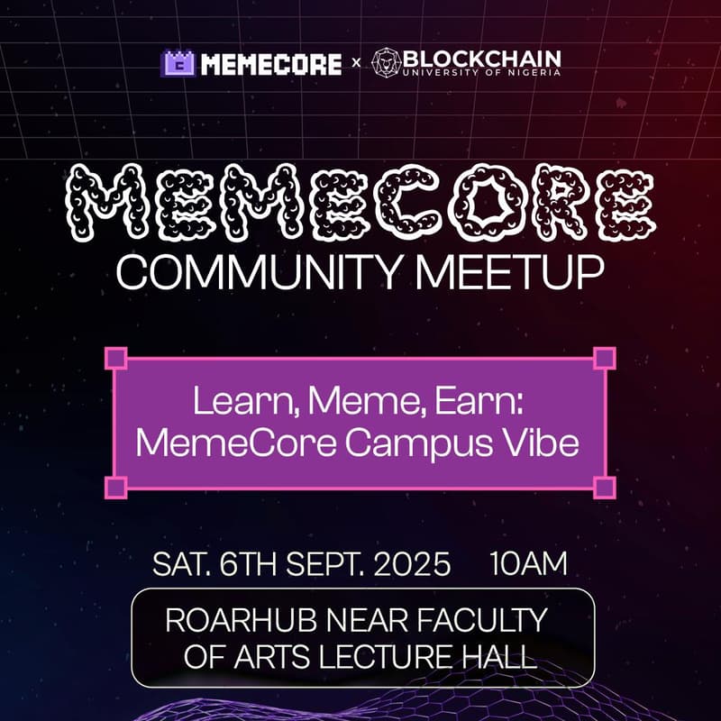 Cover Image for Memecore Community Meet-Up UNN
