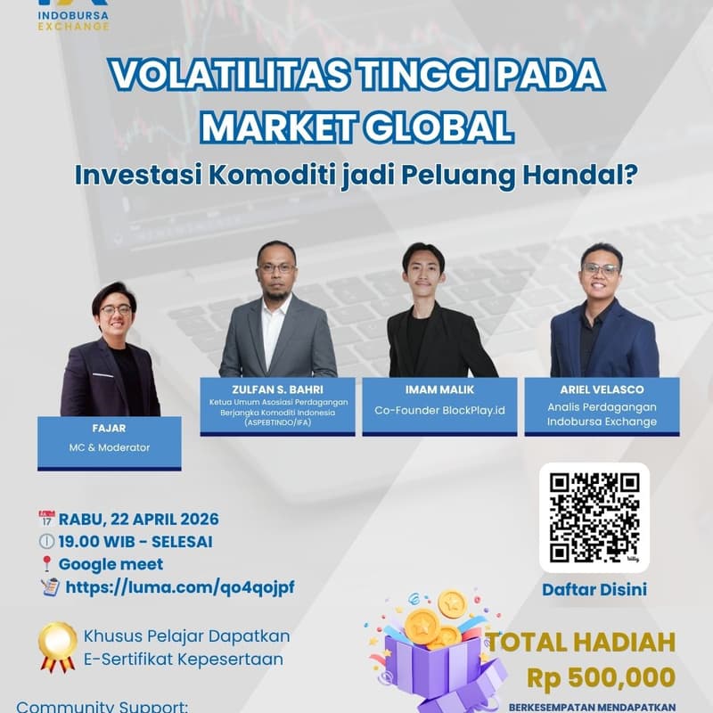 Cover Image for Volatilitas Tinggi pada Market Global, Investasi Komoditi jadi Peluang Handal?