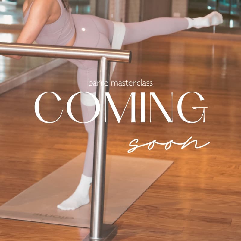 Foto de portada de Barre masterclass 🩰✨