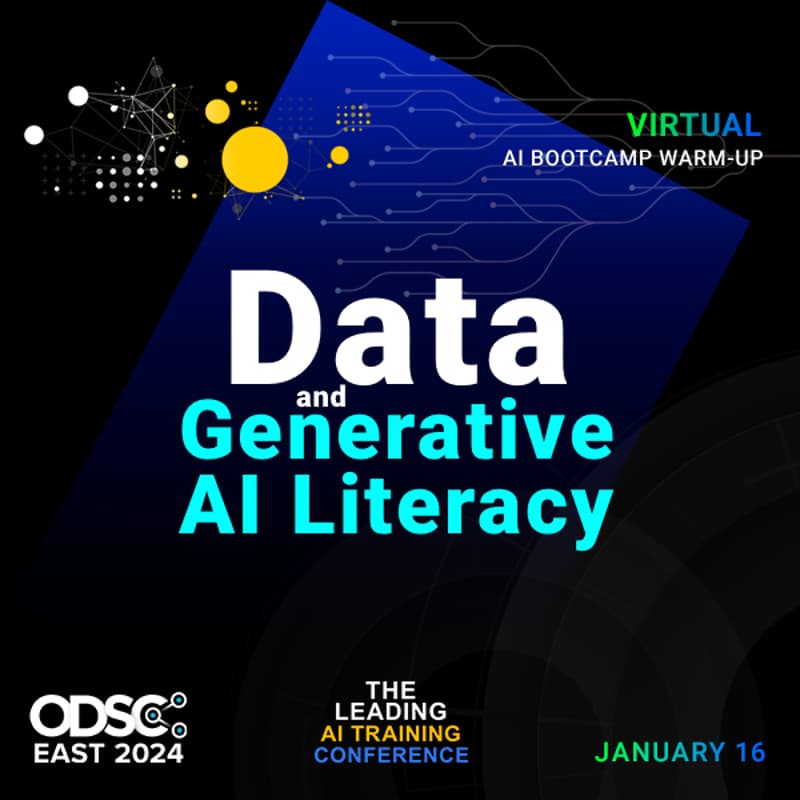 Cover Image for Webinar "Data and Generative AI Literacy"