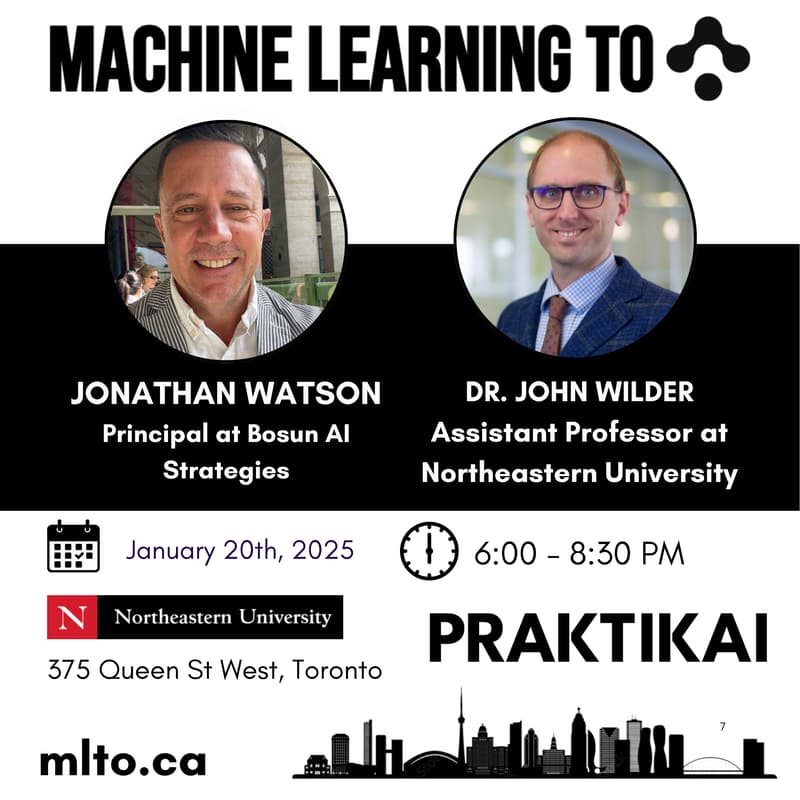Cover Image for Machine Learning Toronto (MLTO) - January 2025