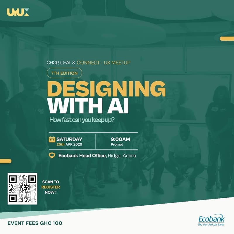 Cover Image for UX CHOP CHAT & CONNECT MEETUP 7TH EDITION