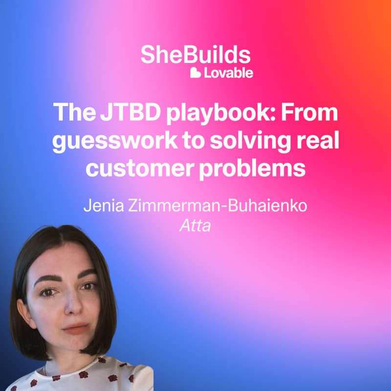 Cover Image for The JTBD playbook: From guesswork to solving real customer problems