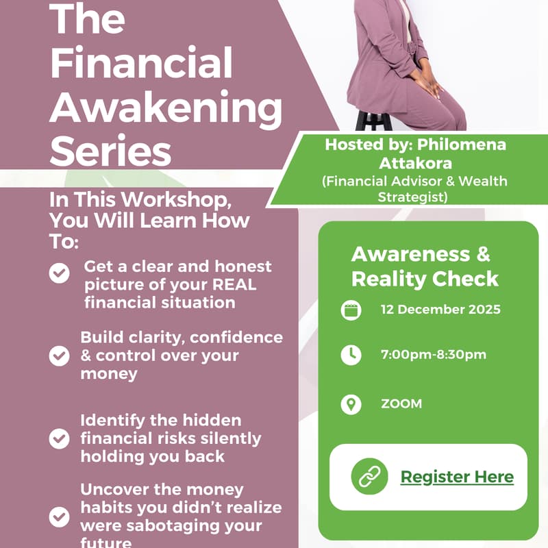 Cover Image for The Financial Series: Financial Awareness & Reality Check