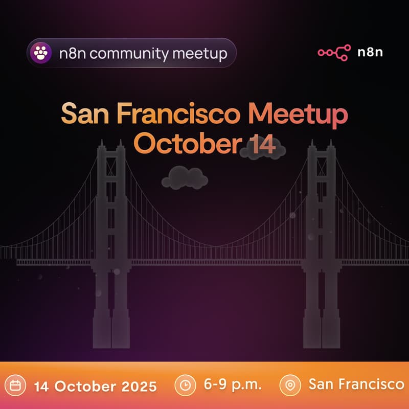 Cover Image for San Francisco n8n Meetup