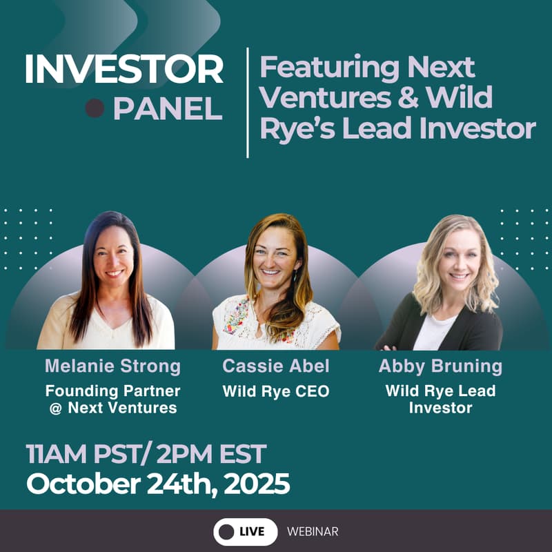 Cover Image for Wefunder Discover's Investor Panel Event with Wild Rye