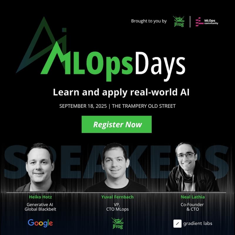 Cover Image for MLOps Days London: AI/ML gathering