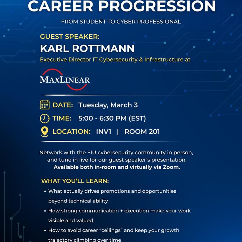 Cover Image for Cybersecurity Career Progression