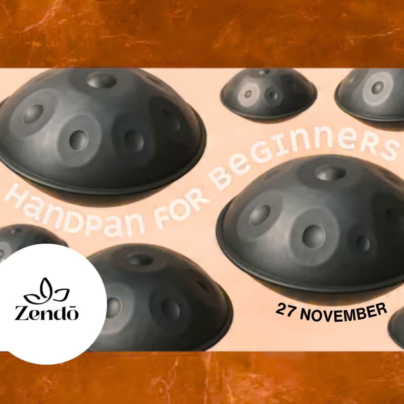 Cover Image for Handpan for beginners - with Filip