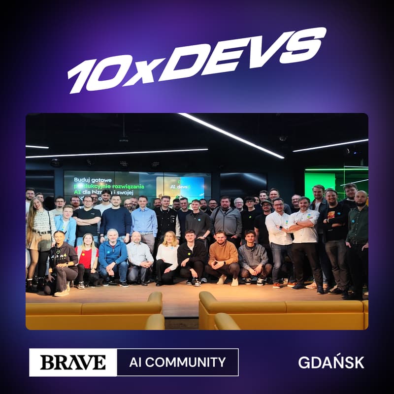 Cover Image for WygrAI ten sprint | BRAVE AI COMMUNITY GDAŃSK #4