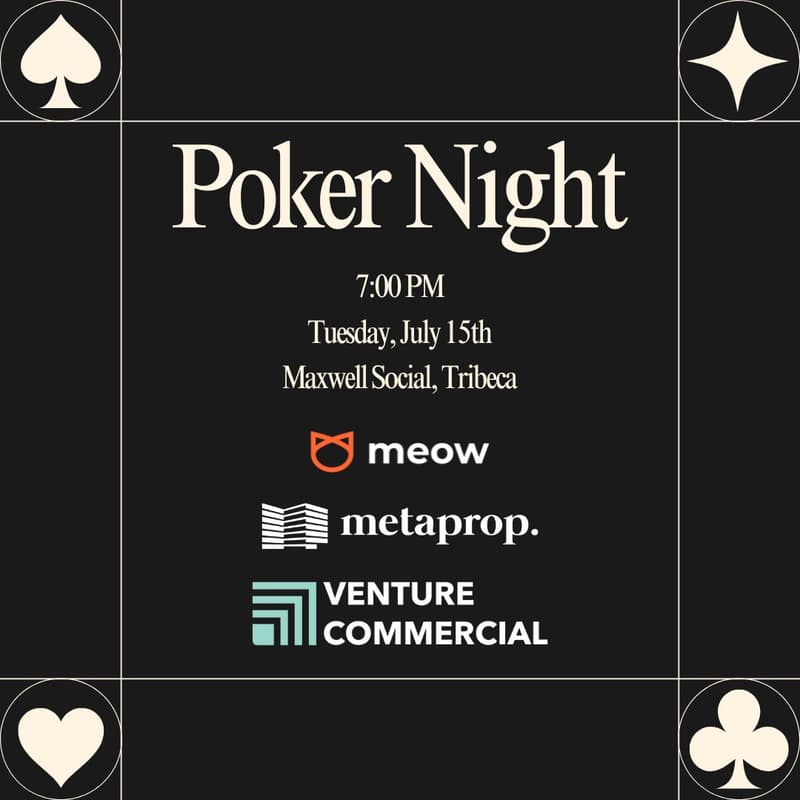 Cover Image for Founder Poker Night