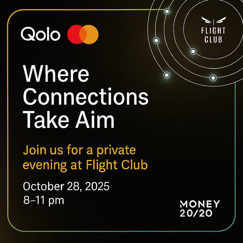 Cover Image for Where Connections Take Aim: Qolo x Mastercard at Money2020