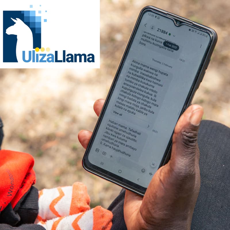 Cover Image for Jacaranda Health presents UlizaLlama