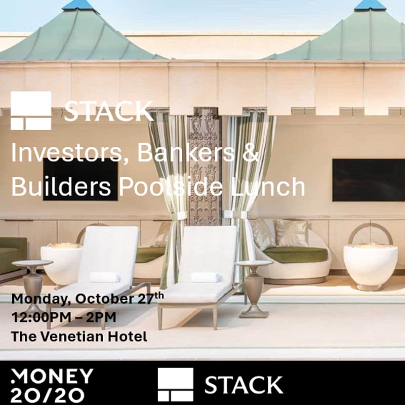 Cover Image for STACK - Investors, Bankers & Builders Poolside Lunch