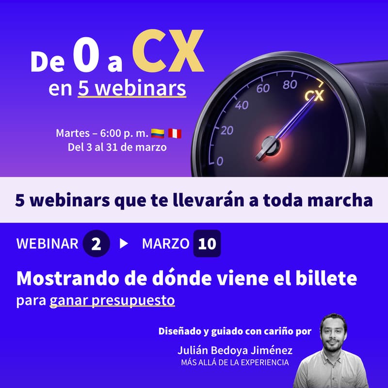 Cover Image for De 0 a CX: Mostrando de dónde viene el billete para ganar presupuesto