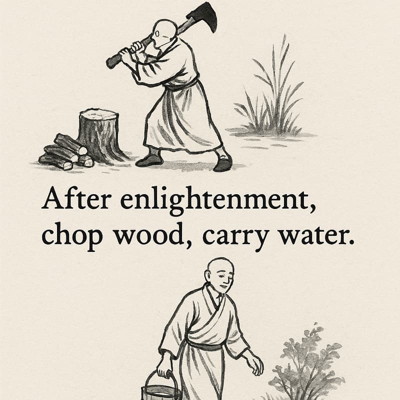 Cover Image for Chop Wood, Carry Water: The Yoga Of Work