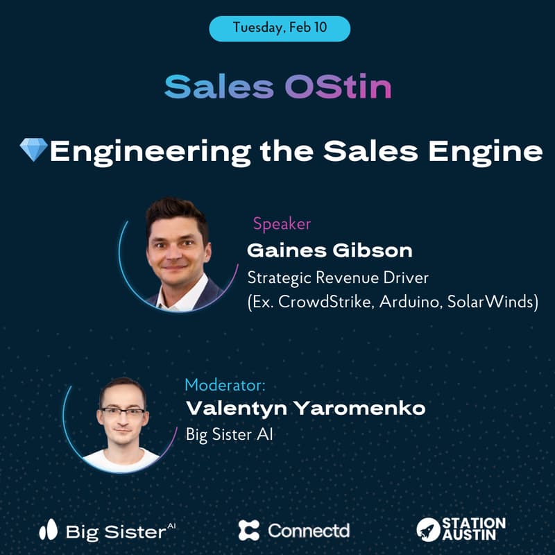 Cover Image for 💎 Sales OStin: Engineering the Sales Engine with a Human Face