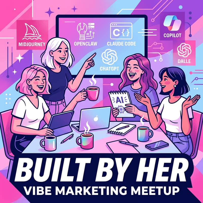 Cover Image for Built by Her: VibeMarketing ☕️