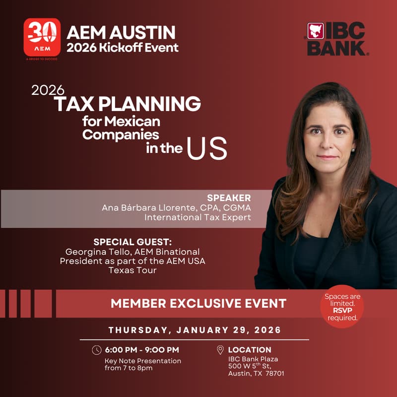 Cover Image for 2026 Tax Planning under OBBBA for Mexican Companies in the U.S.