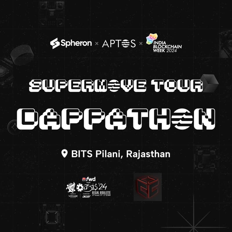 Cover Image for SuperMove Tour - dappAthon BITS Pilani