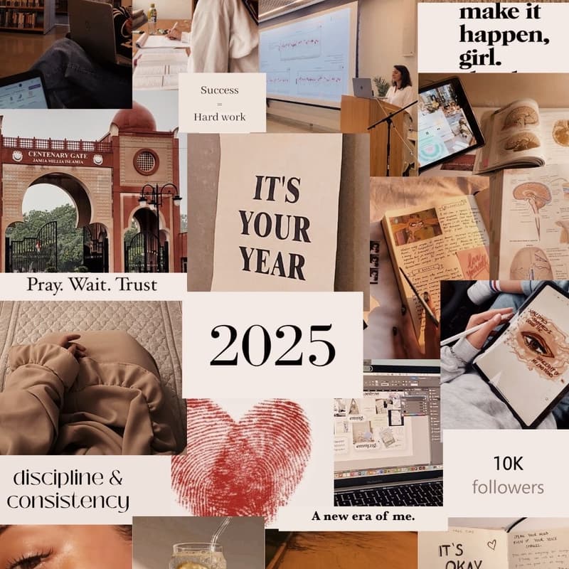 Cover Image for August Intentions: A Vision Collage Night✨🥂