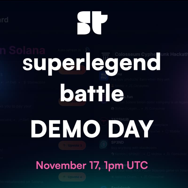 Cover Image for Superlegend battle Demo Day