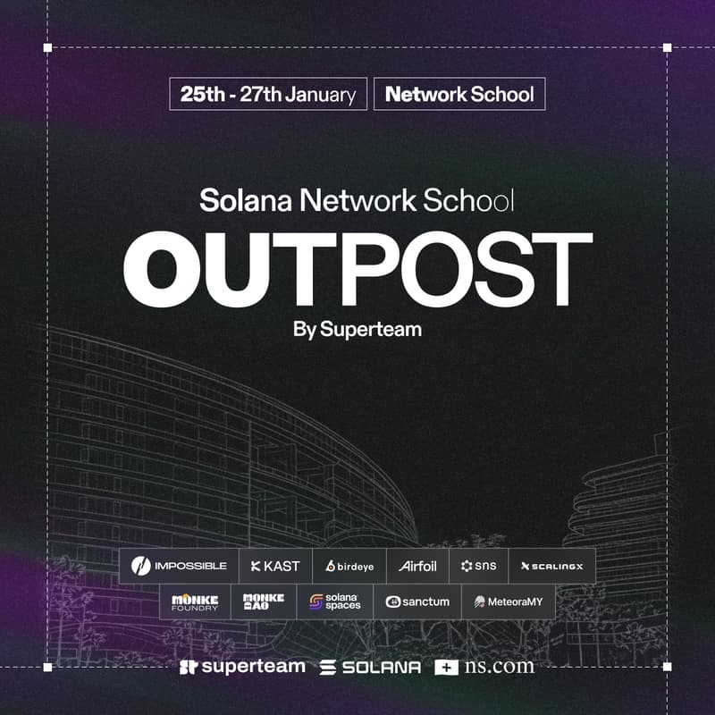 Cover Image for Solana Network School Outpost