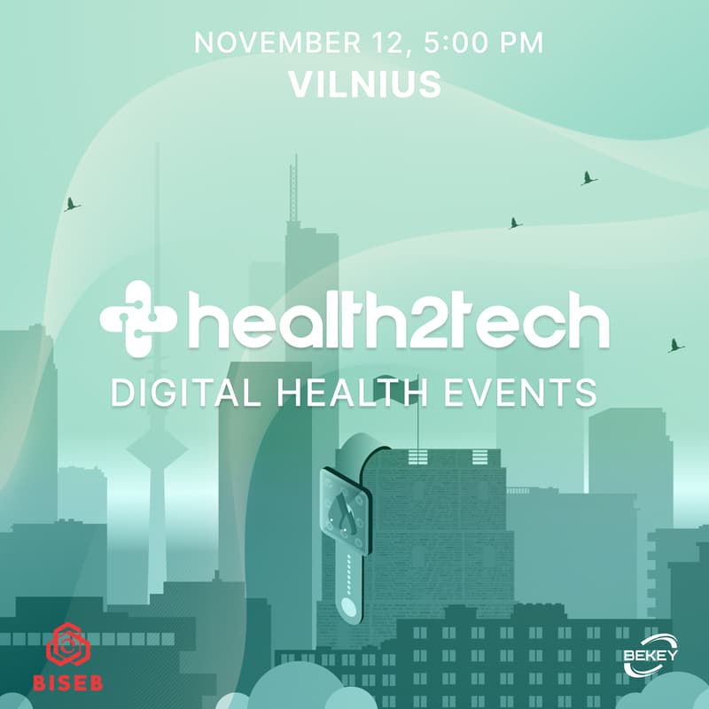 Cover Image for Health2Tech Vilnius November 12, 2025