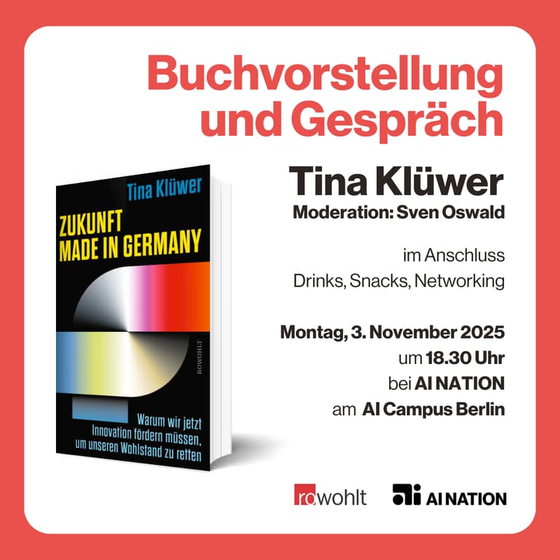 Cover Image for Buchvorstellung und Gespräch mit Tina Klüwer