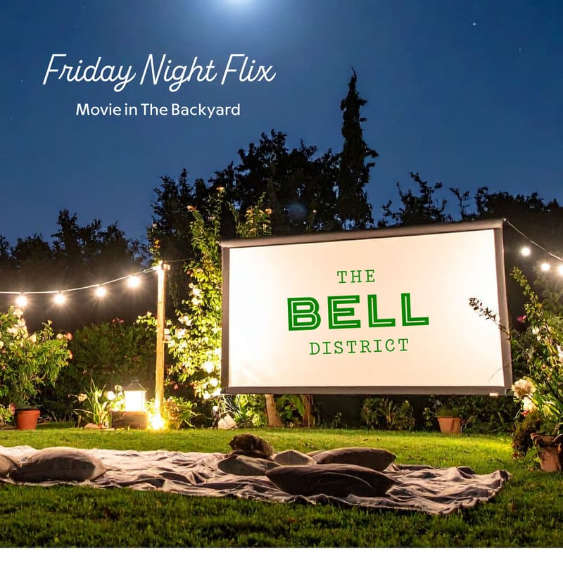 Cover Image for Friday Night Flix: Movie in the Backyard
