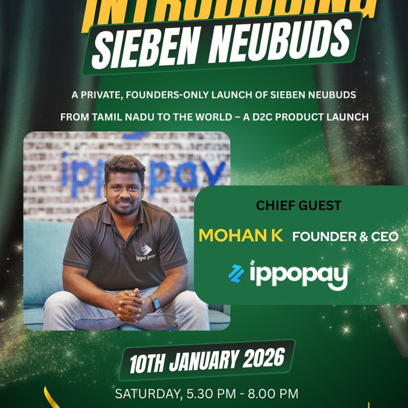 Cover Image for Sieben Neubuds Launch Event