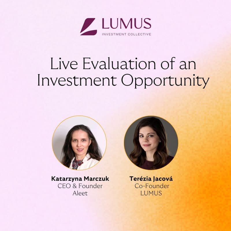 Cover Image for Live Evaluation of an Investment Opportunity with LUMUS