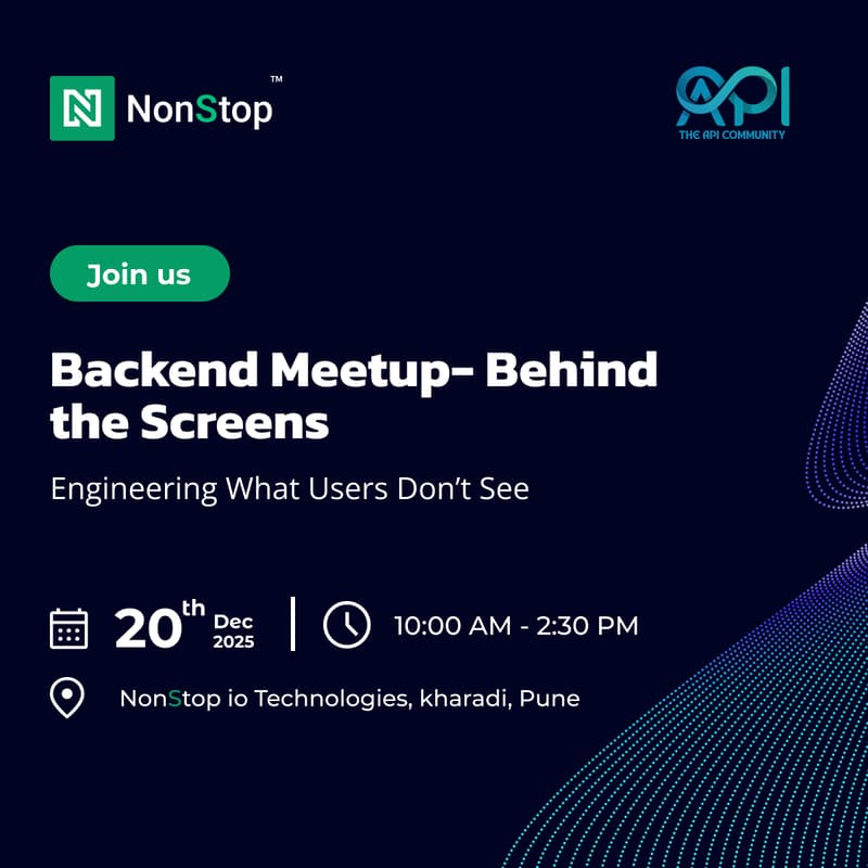 Cover Image for NonStop Backend Meetup 2025 in collaboration with The API Community