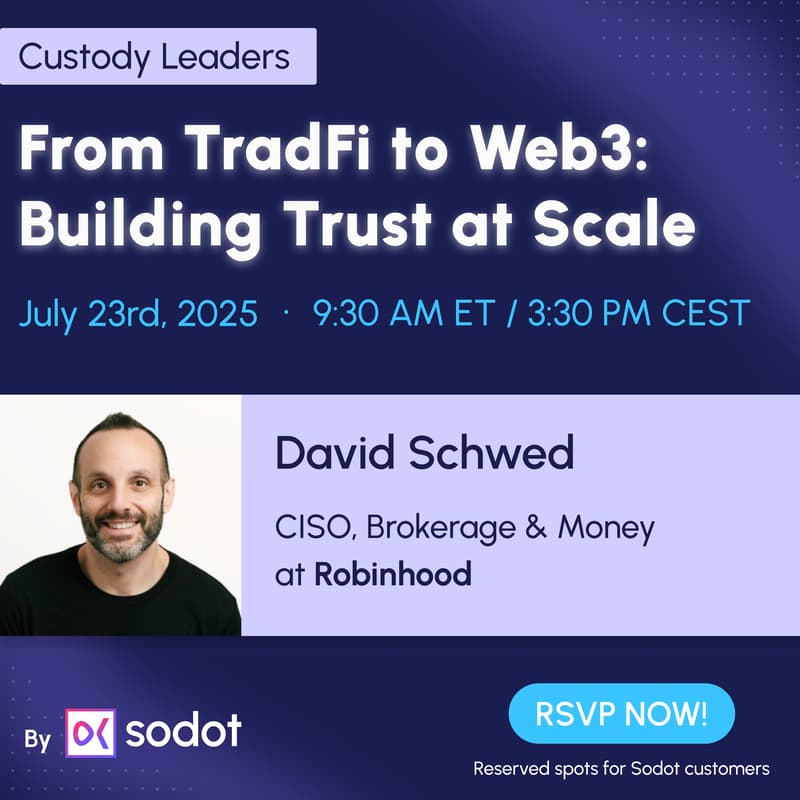Cover Image for Custody Leaders: From TradFi to Web3: Building Trust at Scale