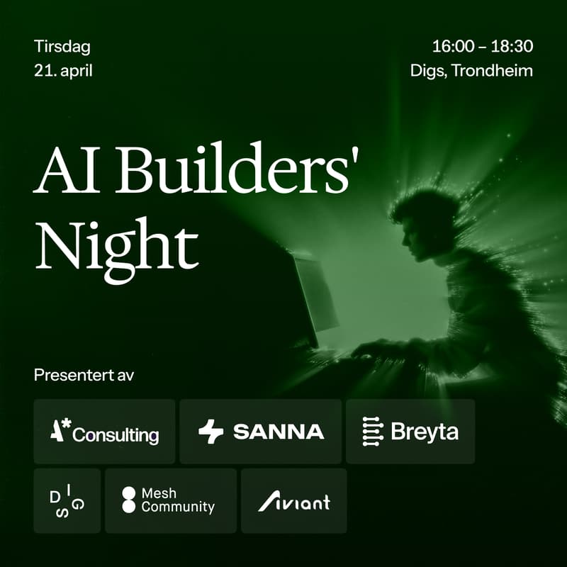 Cover Image for AI Builders' Night Trondheim