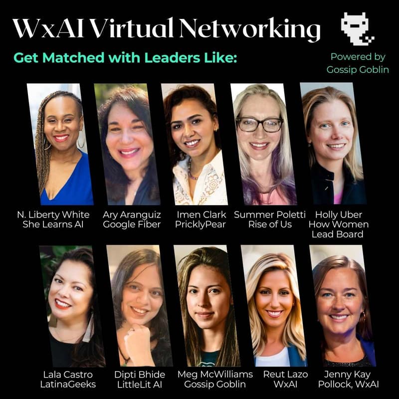 Cover Image for WOMEN x AI Virtual Networking - Asynchronous