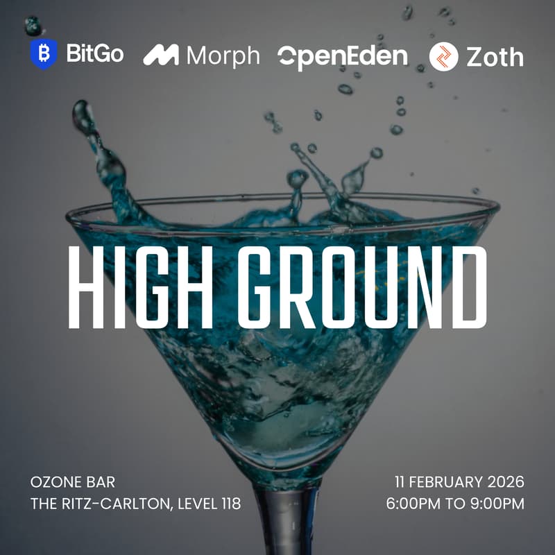 Cover Image for High Ground | BitGo, Morph, OpenEden & Zoth