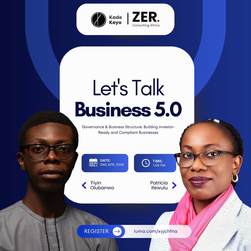 Cover Image for Let's Talk Business EP5: Building Investor-Ready and Compliant Businesses with Patricia Ifewulu