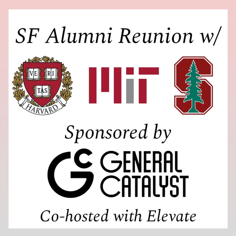 Cover Image for SF Alumni Reunion: Harvard, MIT, Stanford