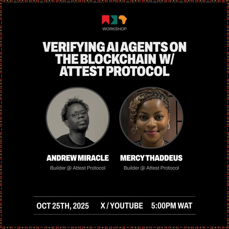 Cover Image for Verifying AI Agents on the blockchain w/ Attest Protocol