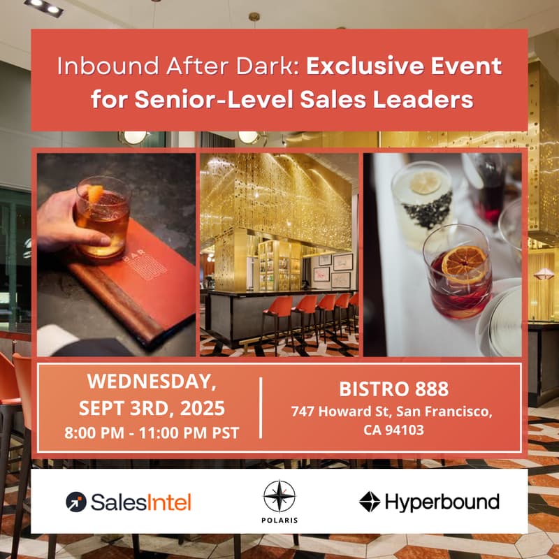 Cover Image for Inbound After Dark: The VIP Revenue Leader Experience