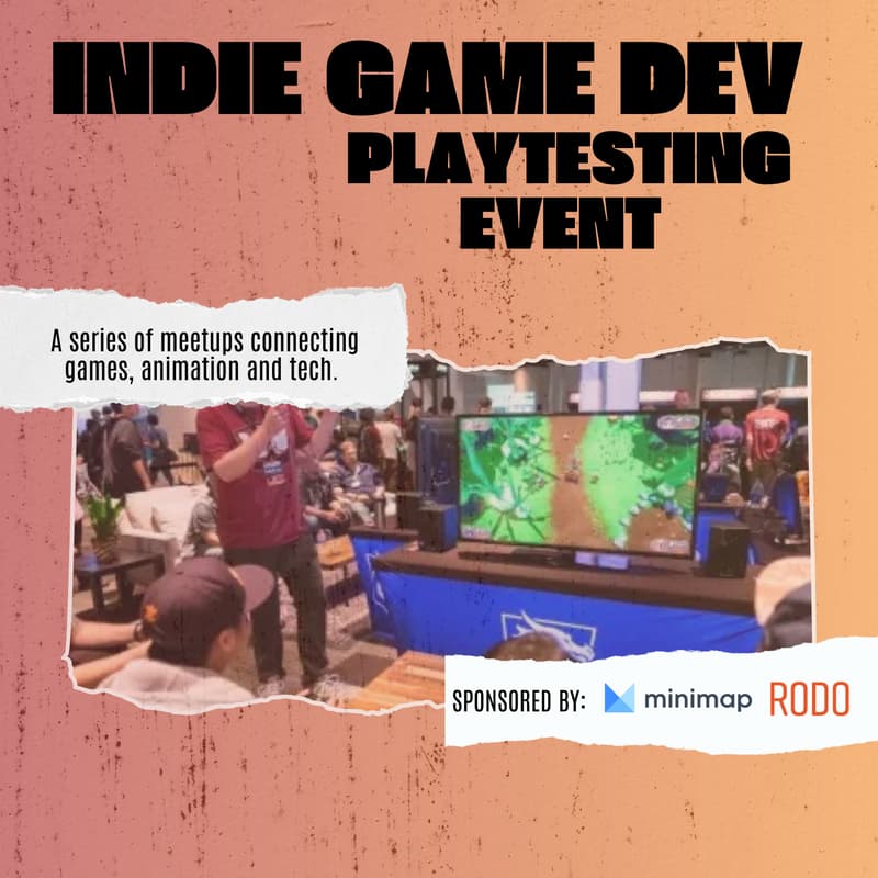 Cover Image for Indie Game Dev - Playtesting Event