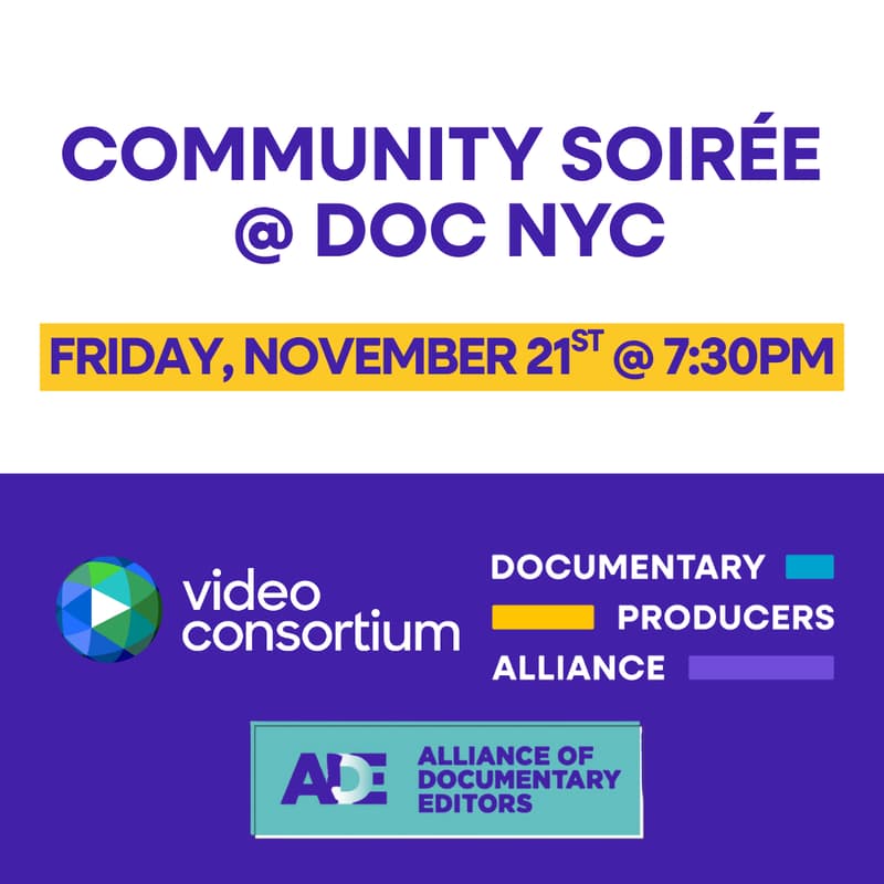 Cover Image for Community Soirée at DOC NYC