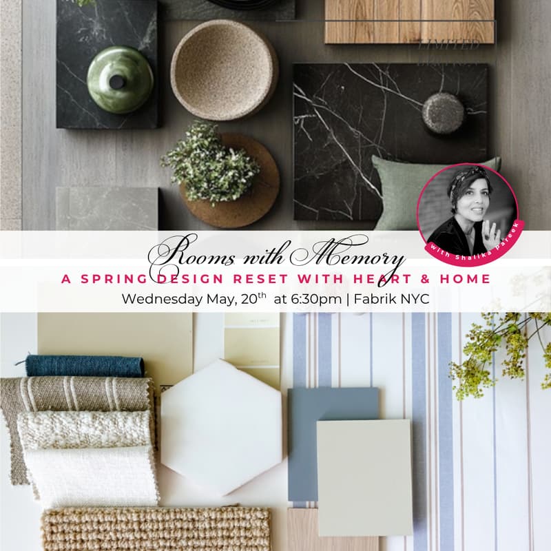 Cover Image for Rooms with Memory: A Spring Design Reset