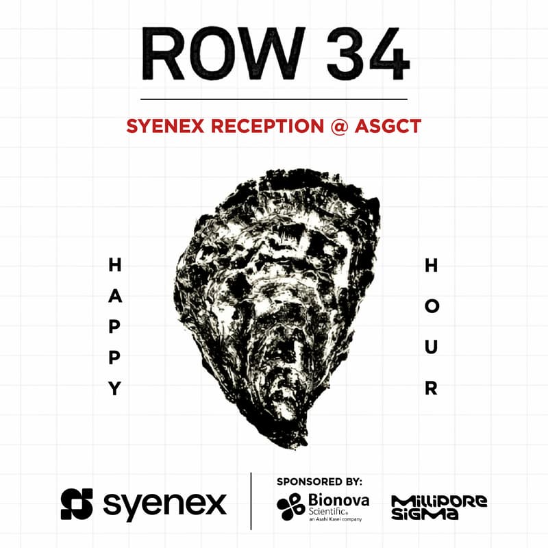 Cover Image for Syenex: Cocktail Reception (ASGCT Week)