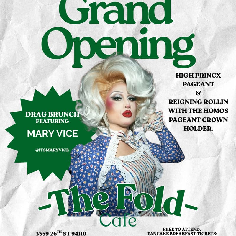 Cover Image for Grand Opening Party! At The Fold Cafe