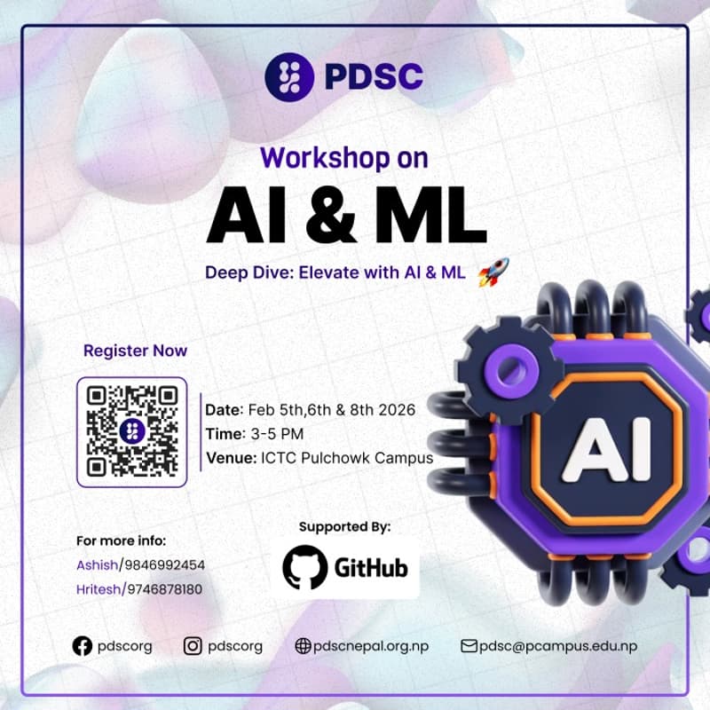 Cover Image for AI/ML Workshop
