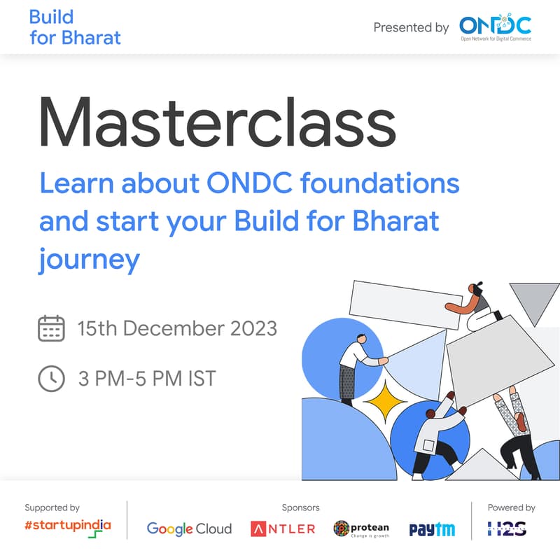 Cover Image for Build for Bharat: Masterclass-1
