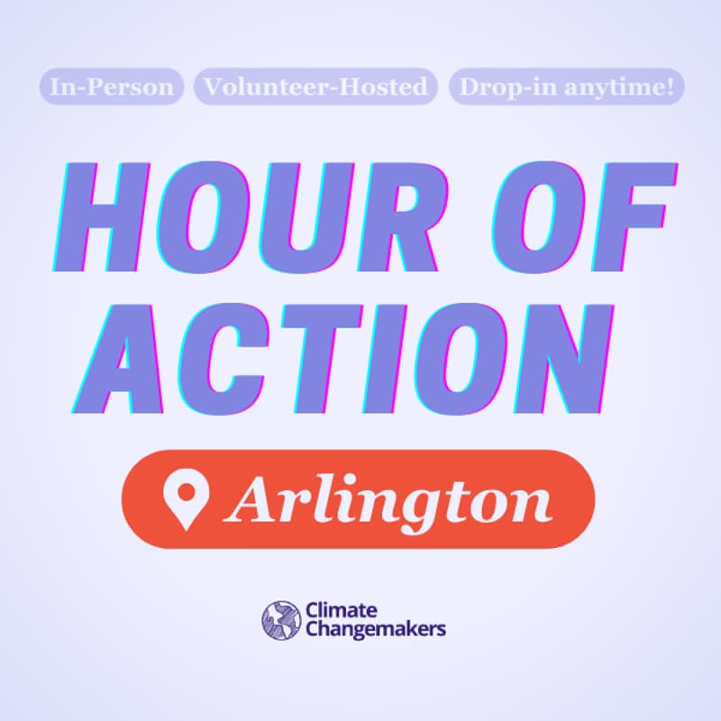 Cover Image for Arlington Climate Changemakers Hour of Action
