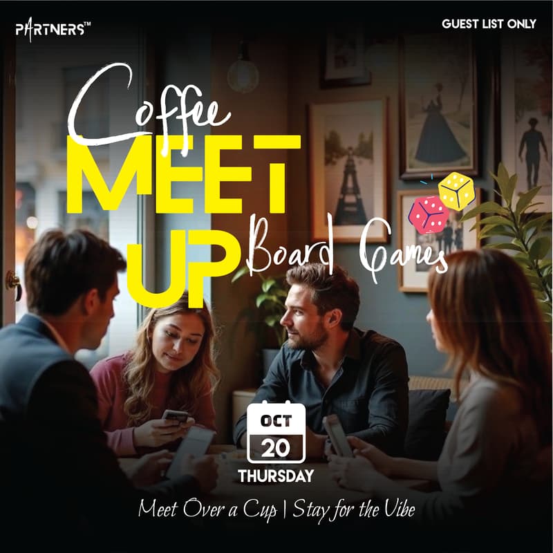 Cover Image for Abu Dhabi Coffee & Connections Night | Board Games Edition